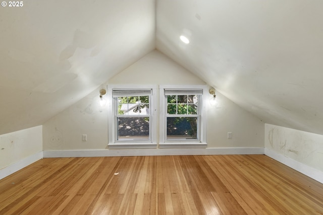 2000 Harney St, Vancouver, WA 98660 - additional living space with lofted ceiling and light wood finished floors