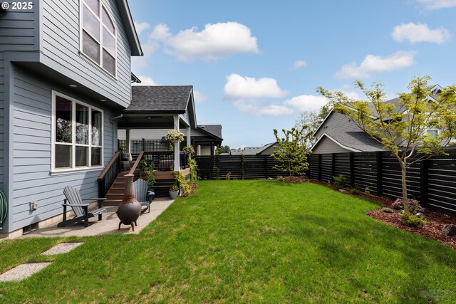 34800 Westboro Way, Saint Helens, OR 97051 - view of yard with a deck and a patio area