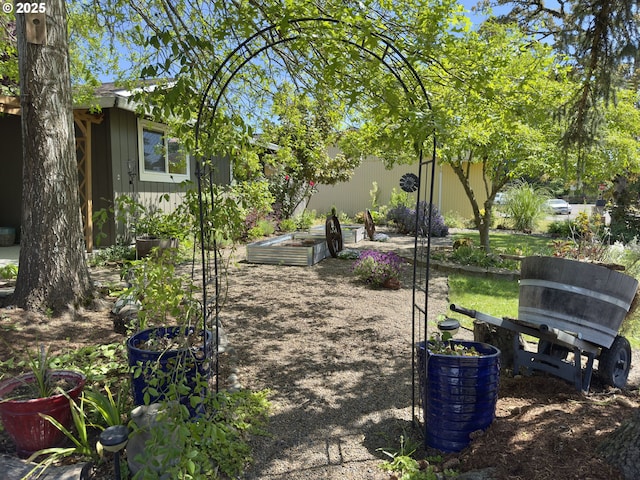 19795 SW Frances St, Beaverton, OR 97003 - view of home's community featuring a vegetable garden
