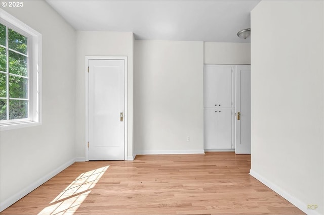 3700 NE Maywood Pl, Portland, OR 97220 - empty room featuring light wood-style floors and baseboards