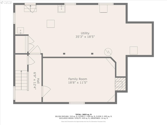 3700 NE Maywood Pl, Portland, OR 97220 - home floor plan