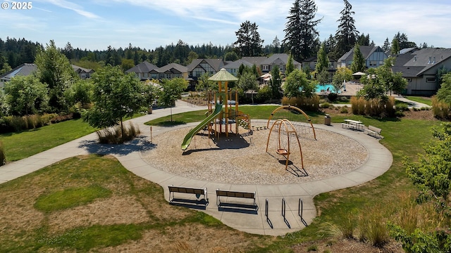13859 SW Sabrina Ave, Tigard, OR 97140 - view of home's community with a residential view and a lawn