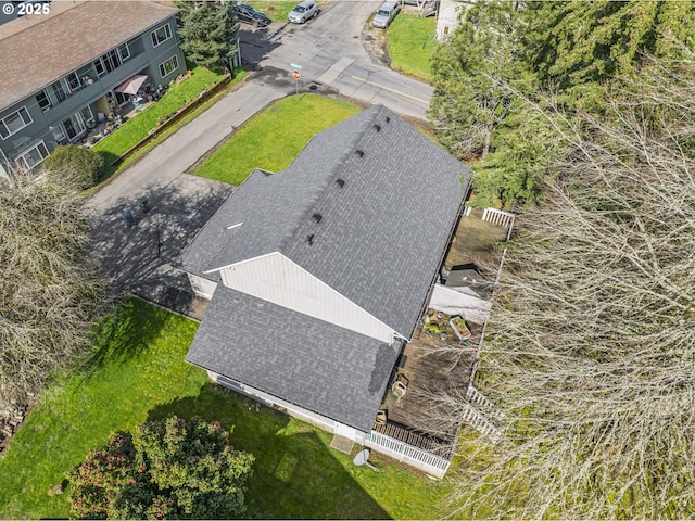 drone / aerial view