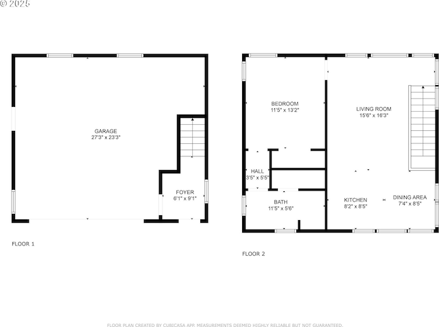 5707 SW Menefee Dr, Portland, OR 97239 - view of property floor plan