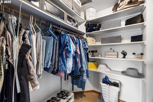 4931 NE Mink Ct, Salem, OR 97305 - spacious closet with carpet flooring