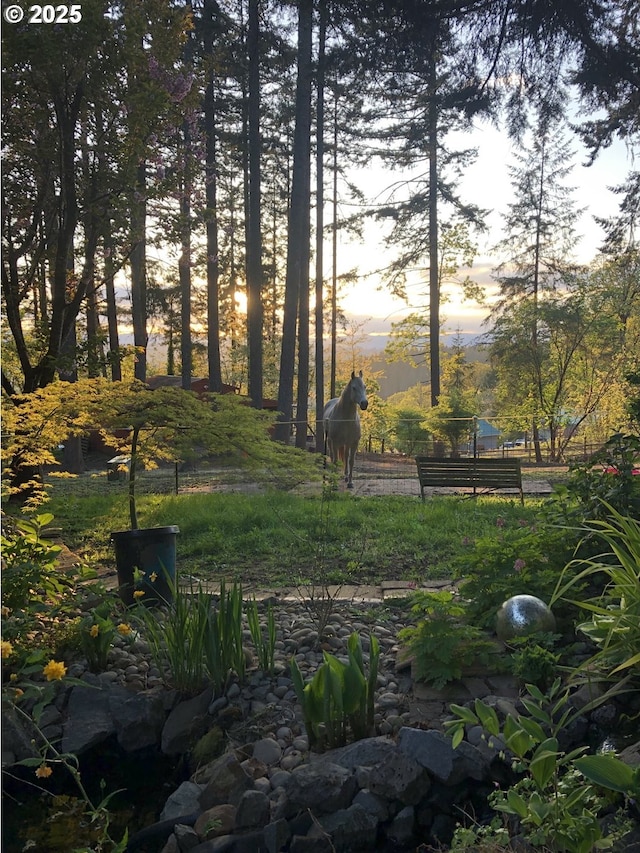 view of property's community