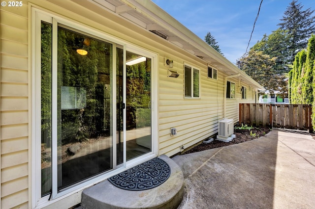 2117 Kauffman Ave, Vancouver, WA 98660 - view of patio / terrace featuring ac unit