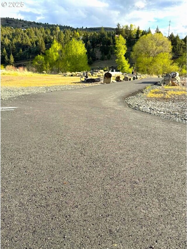 view of road