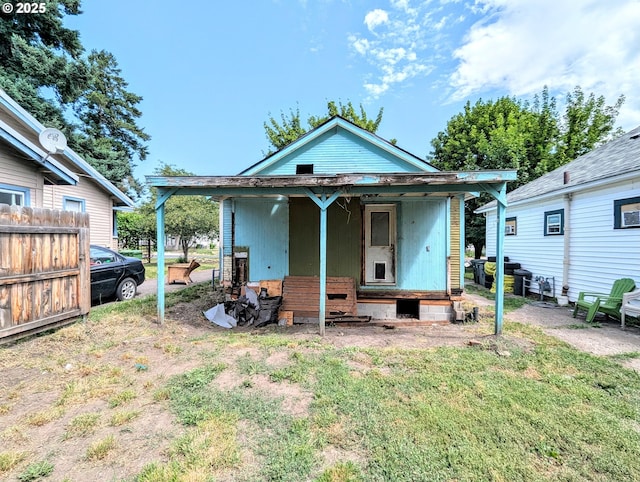 1018 Y Ave, La Grande, OR 97850 - rear view of house