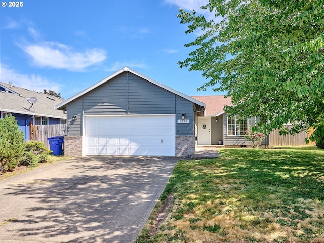 1201 Meadow Dr, Molalla, OR 97038 - ranch-style home with driveway and a garage