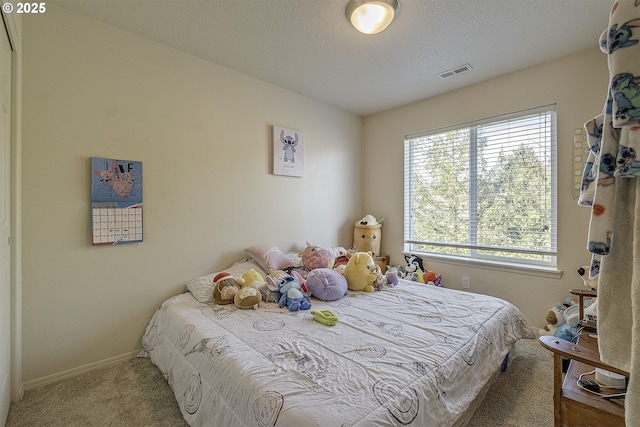 bedroom featuring carpet flooring