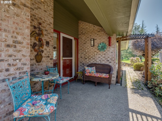 view of patio