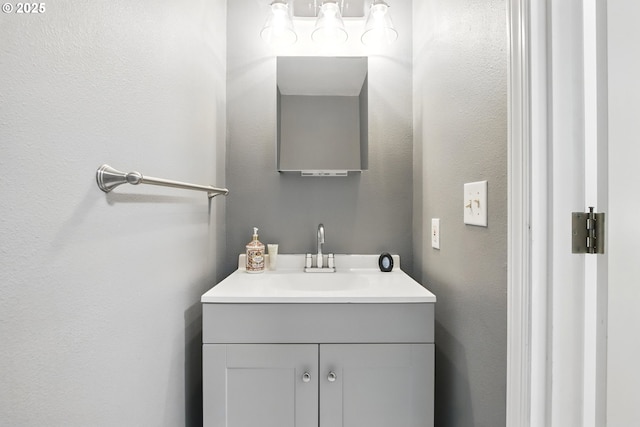 5594 SW Murray Blvd, Beaverton, OR 97005 - bathroom featuring a textured wall and vanity