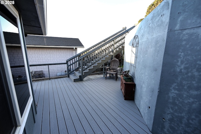 view of deck