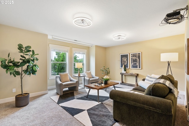 19144 Gentry Highlands Ln, Oregon City, OR 97045 - living room featuring carpet flooring and baseboards