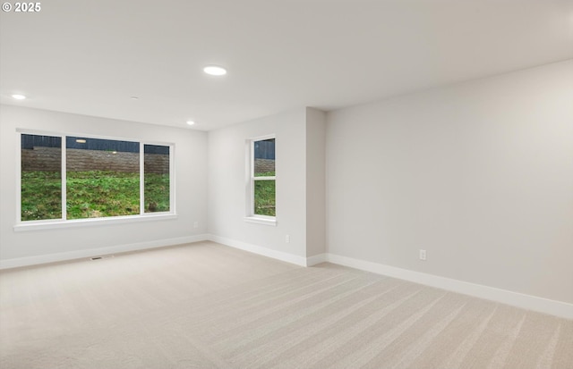 366 S 87th Ave, Ridgefield, WA 98642 - carpeted spare room featuring baseboards and recessed lighting