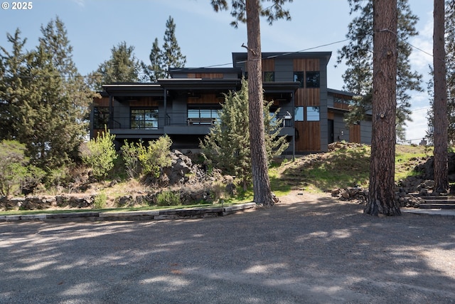 view of rear view of house