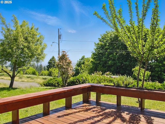 450 Pleasant Ave, Astoria, OR 97103 - view of wooden terrace