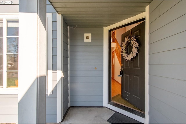 view of property entrance