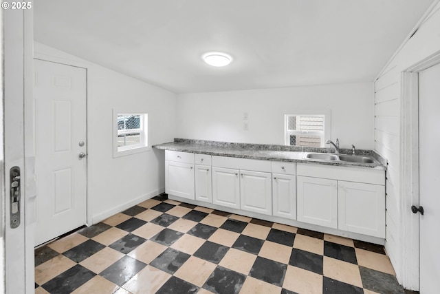 laundry room with a sink