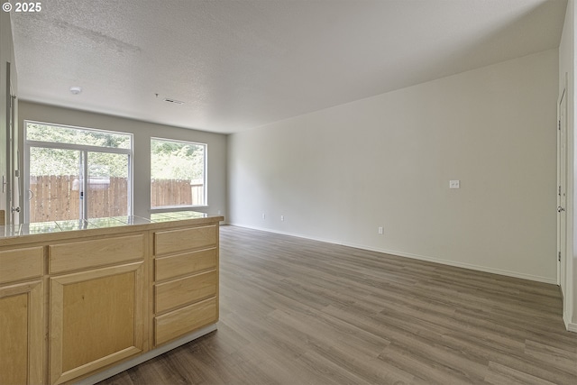 1115 NE 86th Way, Hillsboro, OR 97006 - empty room with wood finished floors, baseboards, and a textured ceiling
