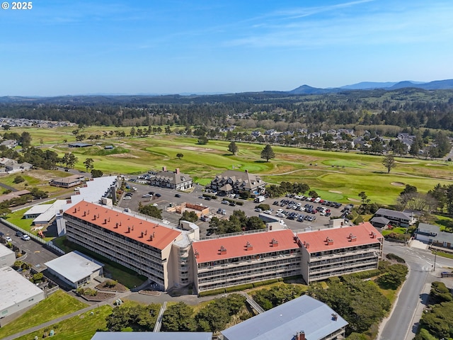 1146 N Marion Ave Unit 628, Gearhart, OR 97138 - bird's eye view of a local golf course and a mountain backdrop