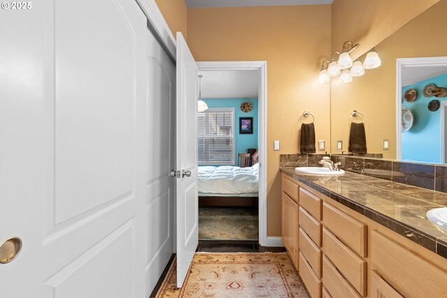 bathroom featuring separate shower and tub