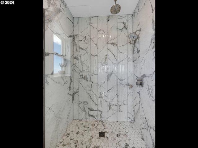 1790 Thompson Falls Dr, Seaside, OR 97138 - full bathroom featuring a marble finish shower