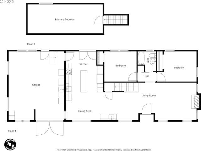 2385 S Downing St, Seaside, OR 97138 - view of home floor plan