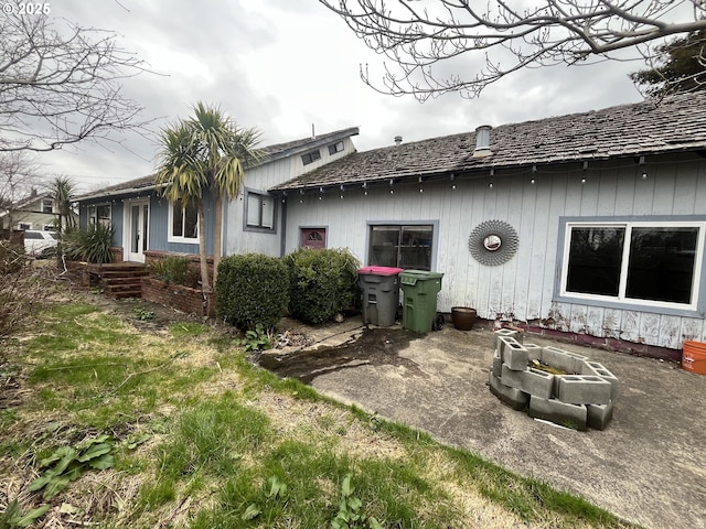 view of rear view of house