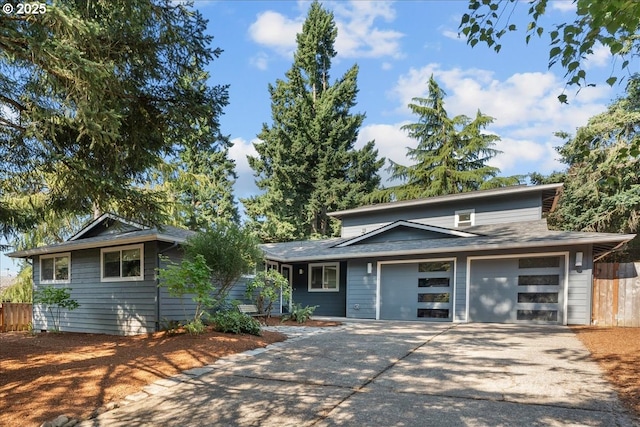 4992 Prospect St, West Linn, OR 97068 - view of front of home featuring concrete driveway and an attached garage