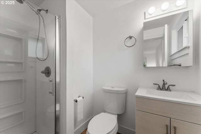4992 Prospect St, West Linn, OR 97068 - full bathroom featuring vanity and a shower stall
