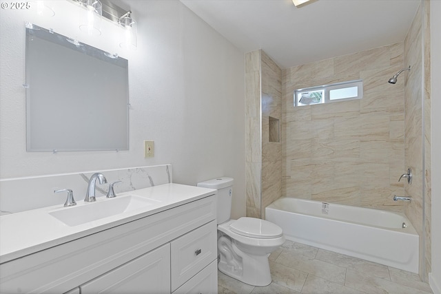 245 NE 4th Ave, Hillsboro, OR 97124 - full bath featuring toilet, vanity, and bathing tub / shower combination