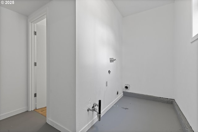 245 NE 4th Ave, Hillsboro, OR 97124 - laundry room with hookup for an electric dryer, gas dryer hookup, and baseboards