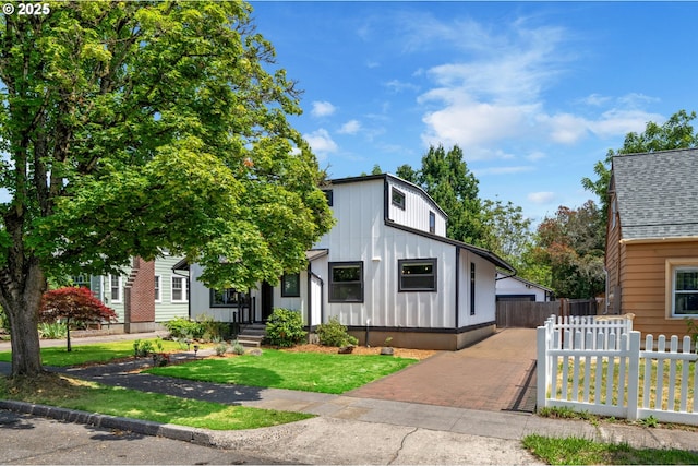 6126 SE 23rd Ave, Portland, OR 97202 - view of front of house with board and batten siding