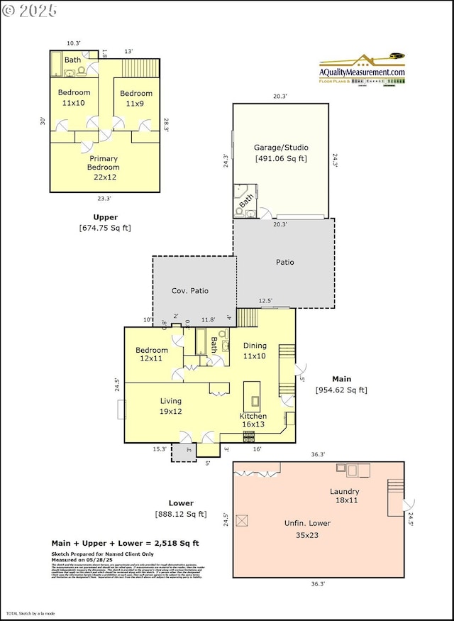 6126 SE 23rd Ave, Portland, OR 97202 - view of floor plan / room layout
