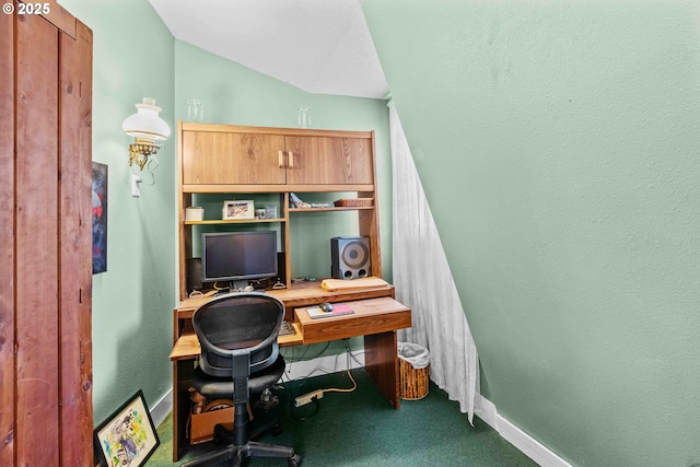1042 W State Route 4, Cathlamet, WA 98612 - office area with baseboards and carpet flooring