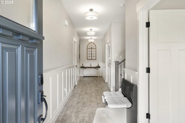 16290 SE Eckert Ln, Damascus, OR 97089 - corridor featuring light wood finished floors