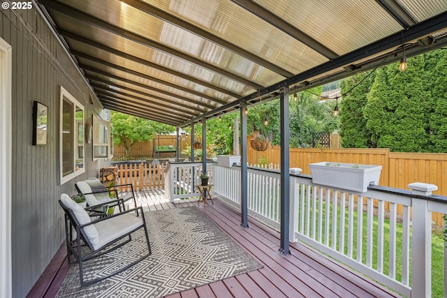 16318 SW Wright St, Beaverton, OR 97007 - view of deck