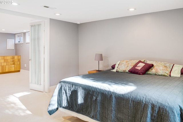 2445 SE 76th Ave, Portland, OR 97206 - bedroom featuring recessed lighting, carpet floors, and baseboards
