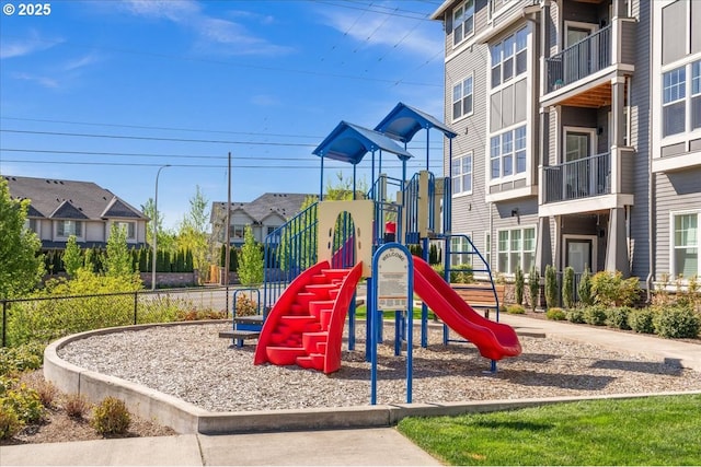 view of community play area