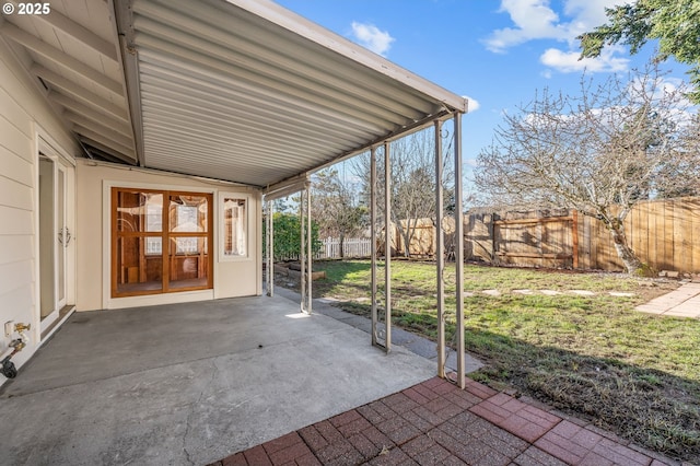 view of patio / terrace