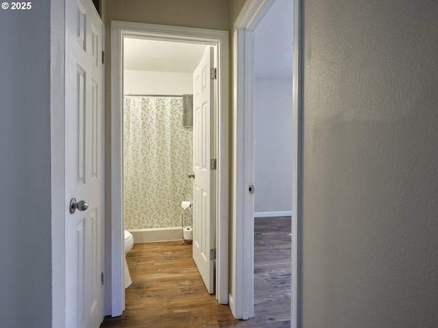 1818 E 32nd St, Vancouver, WA 98663 - corridor with dark wood-type flooring and baseboards