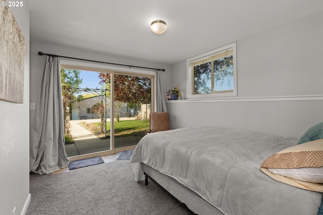 301 S 18th St, La Grande, OR 97850 - carpeted bedroom featuring access to outside