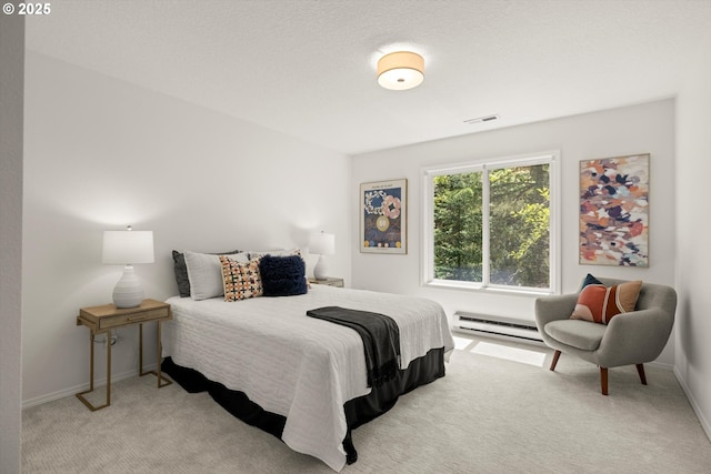 1911 NW Norfolk Ct, Portland, OR 97229 - carpeted bedroom with baseboard heating and baseboards