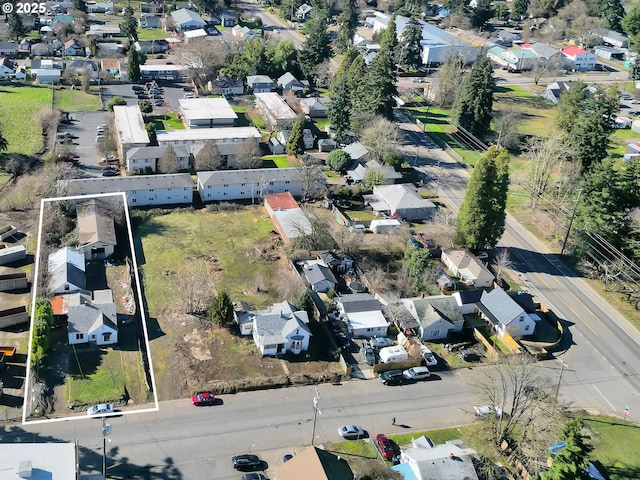 birds eye view of property featuring a residential view