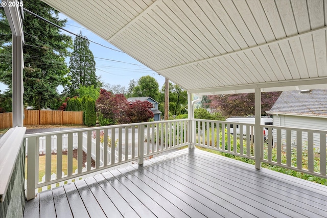 2089 5th Ave, West Linn, OR 97068 - view of wooden deck