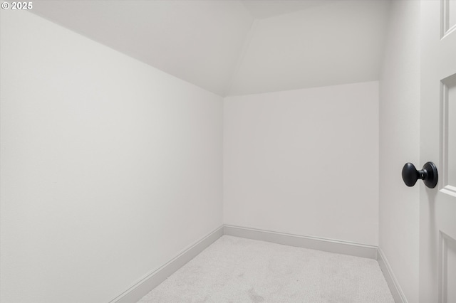 2089 5th Ave, West Linn, OR 97068 - carpeted empty room featuring vaulted ceiling and baseboards