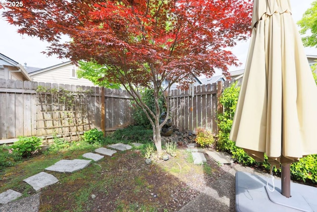 6641 NE Rosebay Dr, Hillsboro, OR 97124 - view of yard with fence