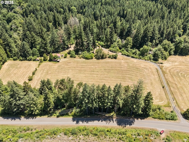 93933 Marcola Rd, Marcola, OR 97454 - overview of rural landscape with a heavily wooded area
